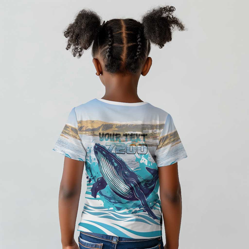 Personalized South Africa Whale Hermanus Fest Kid T shirt - African Pride