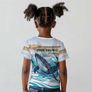 Personalized South Africa Whale Hermanus Fest Kid T shirt - African Pride