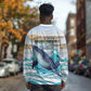 Personalized South Africa Whale Hermanus Fest Long Sleeve Shirt - African Pride