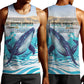 Personalized South Africa Whale Hermanus Fest Men Tank Top - African Pride