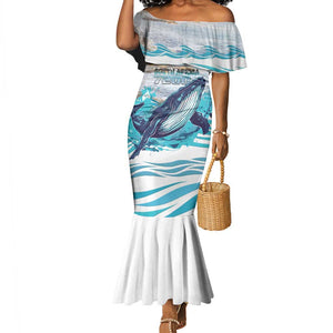 Personalized South Africa Whale Hermanus Fest Mermaid Dress - African Pride