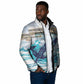 Personalized South Africa Whale Padded Jacket Hermanus Fest
