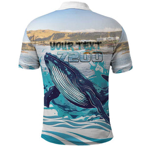 Personalized South Africa Whale Hermanus Fest Polo Shirt - African Pride