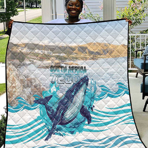 South Africa Whale Hermanus Fest Quilt - African Pride
