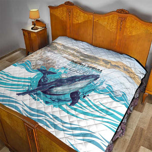 South Africa Whale Hermanus Fest Quilt - African Pride