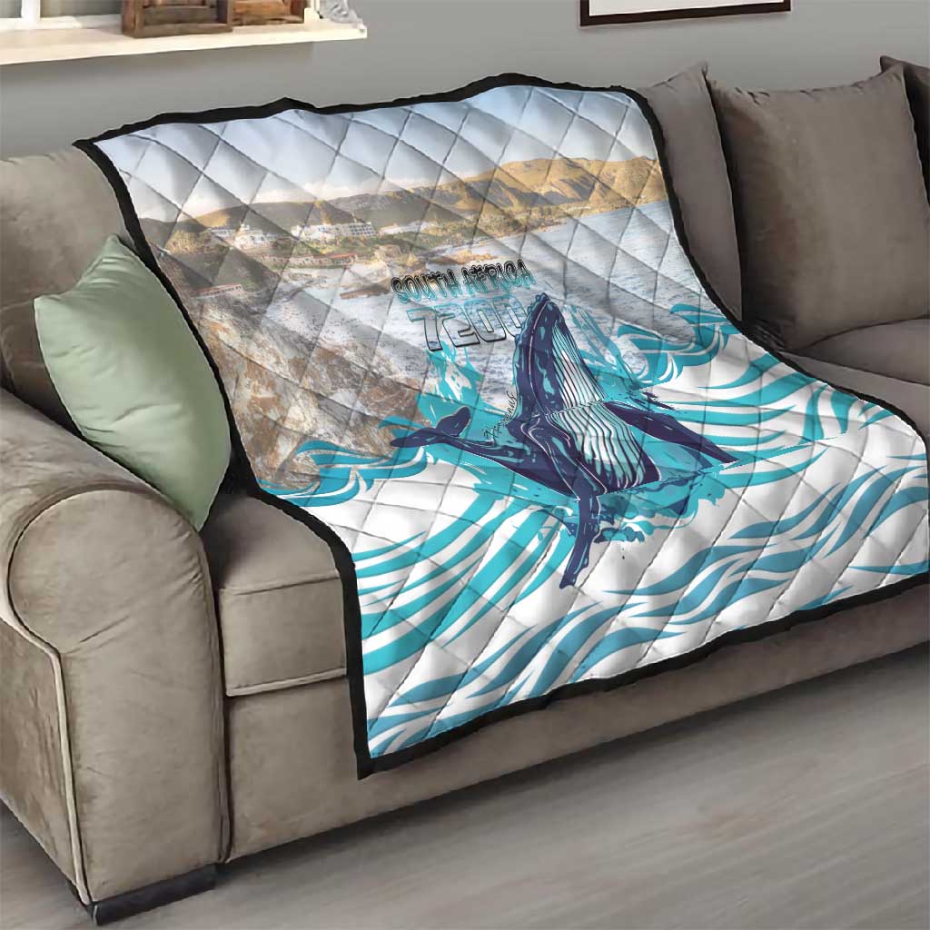South Africa Whale Hermanus Fest Quilt - African Pride
