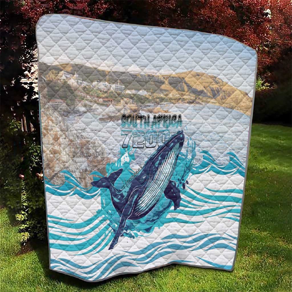 South Africa Whale Hermanus Fest Quilt - African Pride