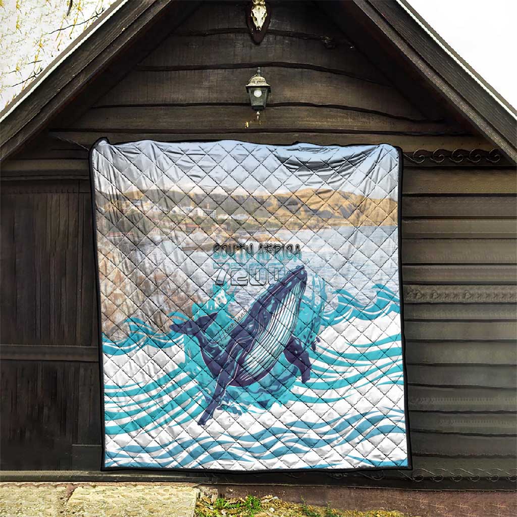 South Africa Whale Hermanus Fest Quilt - African Pride