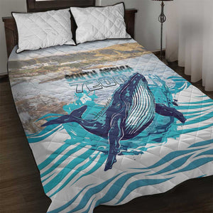South Africa Whale Hermanus Fest Quilt Bed Set - African Pride
