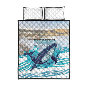 South Africa Whale Hermanus Fest Quilt Bed Set - African Pride