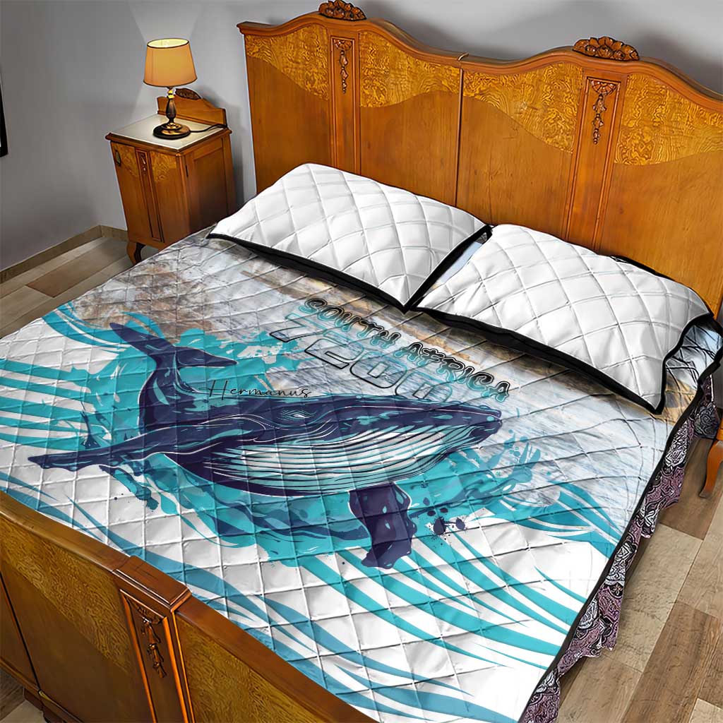 South Africa Whale Hermanus Fest Quilt Bed Set - African Pride