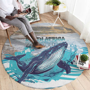 South Africa Whale Hermanus Fest Round Carpet - African Pride