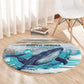 South Africa Whale Hermanus Fest Round Carpet - African Pride