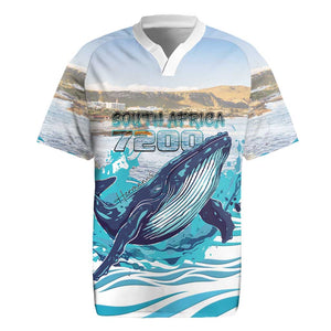 Personalized South Africa Whale Hermanus Fest Rugby Jersey - African Pride
