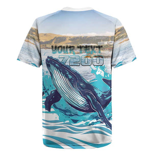 Personalized South Africa Whale Hermanus Fest Rugby Jersey - African Pride