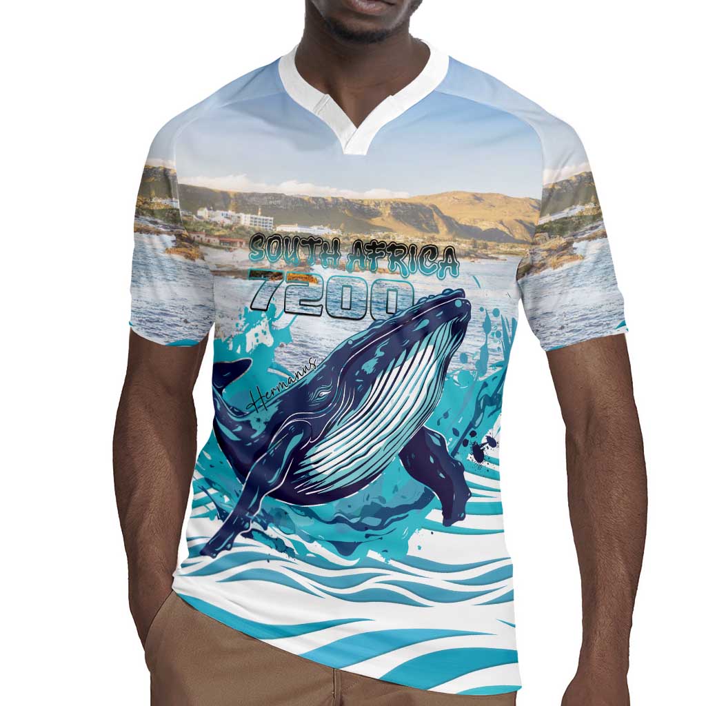 Personalized South Africa Whale Hermanus Fest Rugby Jersey - African Pride