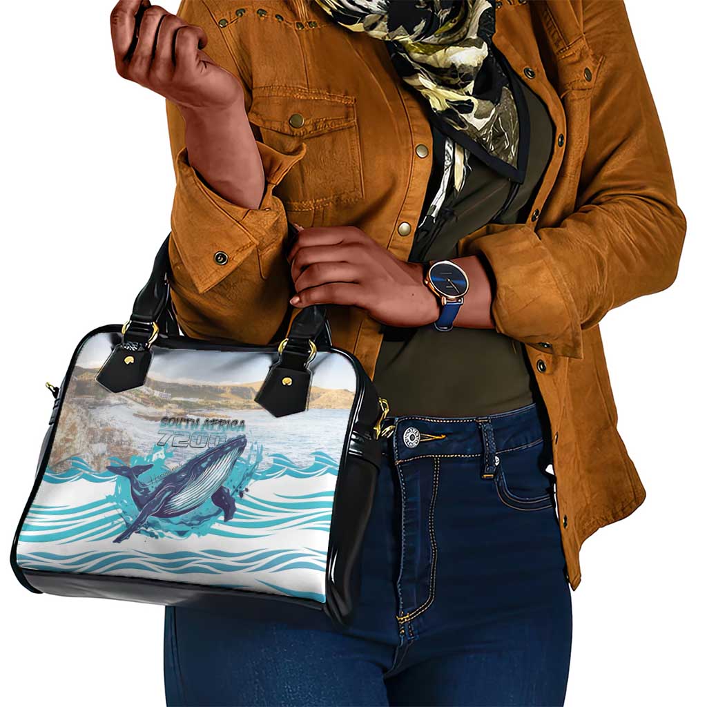 South Africa Whale Hermanus Fest Shoulder Handbag - African Pride