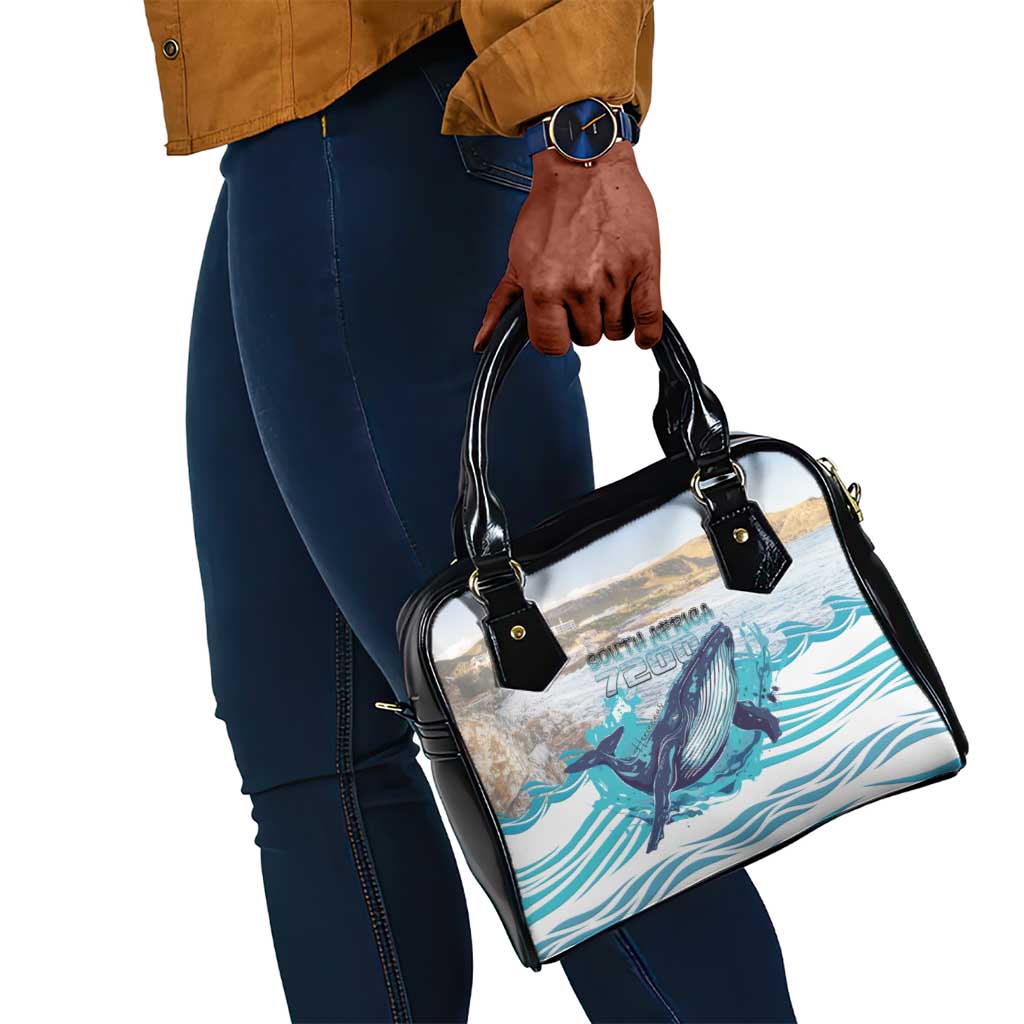 South Africa Whale Hermanus Fest Shoulder Handbag - African Pride