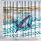 South Africa Whale Hermanus Fest Shower Curtain - African Pride