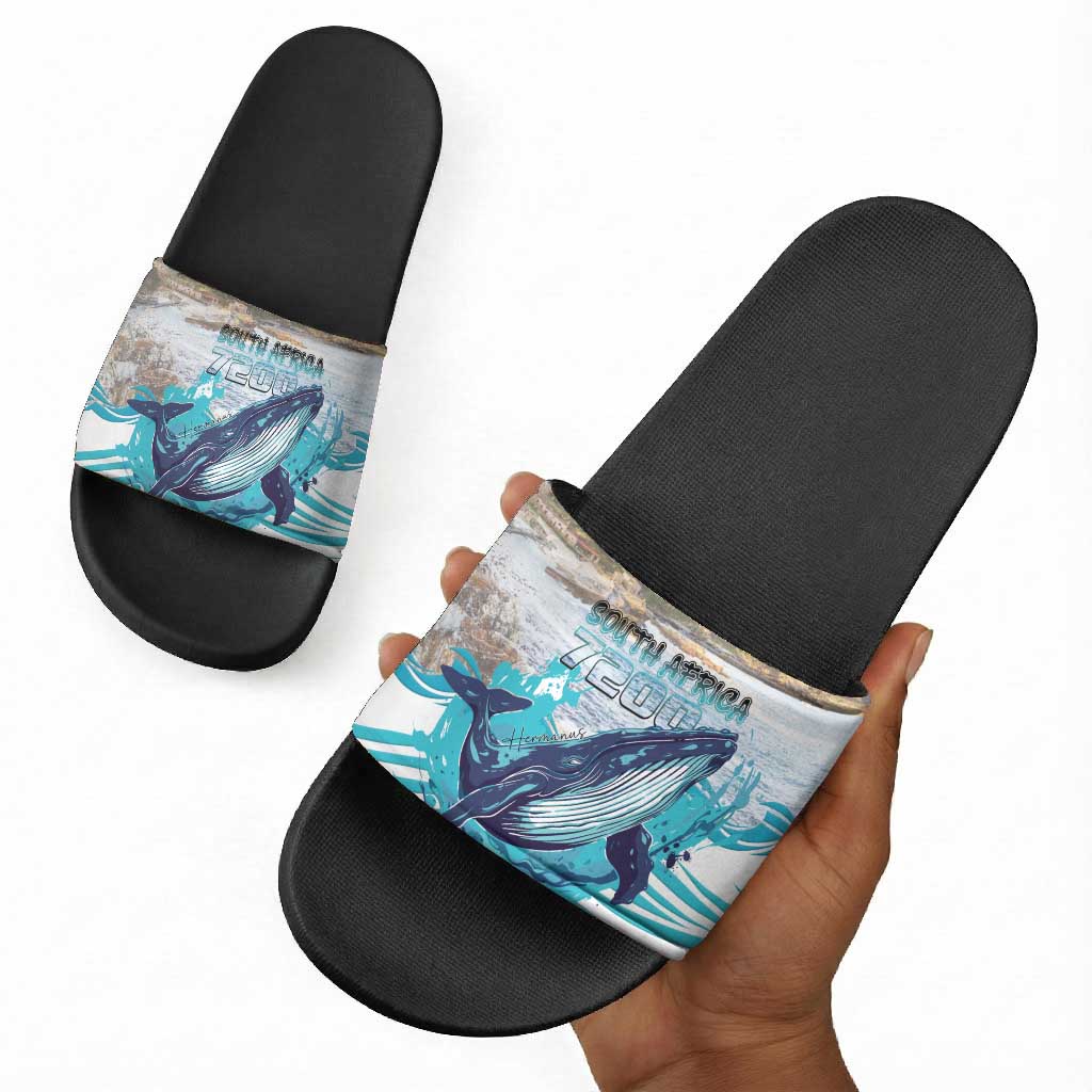 South Africa Whale Slide Sandals Hermanus Fest