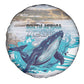 South Africa Whale Hermanus Fest Spare Tire Cover - African Pride