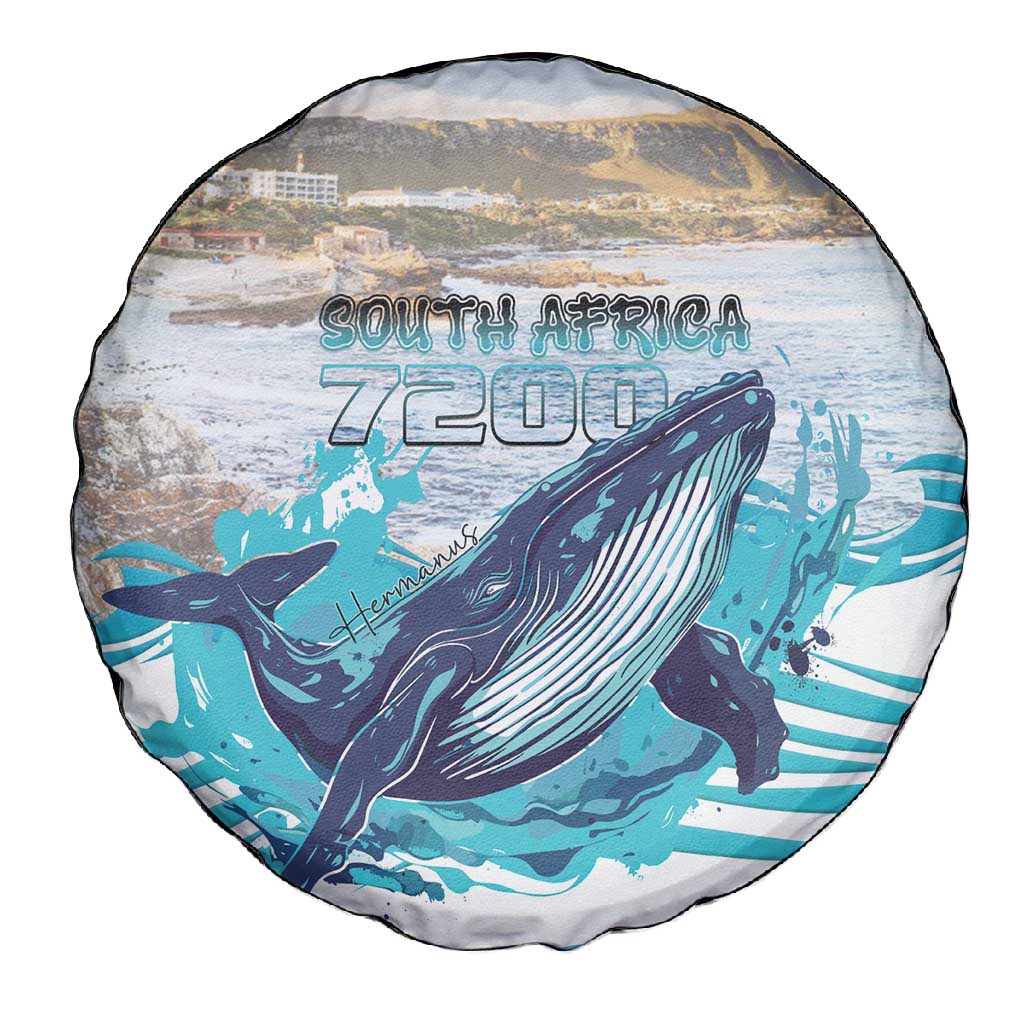 South Africa Whale Hermanus Fest Spare Tire Cover - African Pride