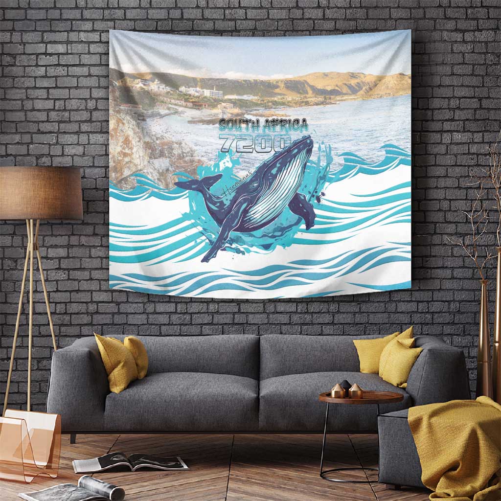 South Africa Whale Hermanus Fest Tapestry - African Pride