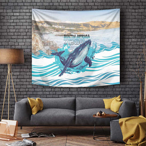 South Africa Whale Hermanus Fest Tapestry - African Pride