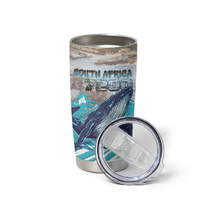 Personalized South Africa Whale Hermanus Fest Tumbler Cup - African Pride
