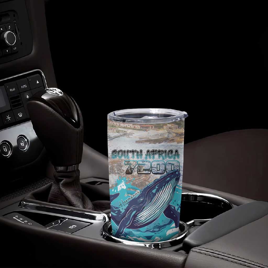 Personalized South Africa Whale Hermanus Fest Tumbler Cup - African Pride
