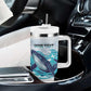 Personalized South Africa Whale Hermanus Fest Tumbler With Handle - African Pride
