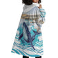 Personalized South Africa Whale Hermanus Fest Wearable Blanket Hoodie - African Pride