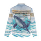 Personalized South Africa Whale Hermanus Fest Women Casual Shirt - African Pride