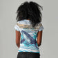 Personalized South Africa Whale Hermanus Fest Women V-Neck T-Shirt - African Pride