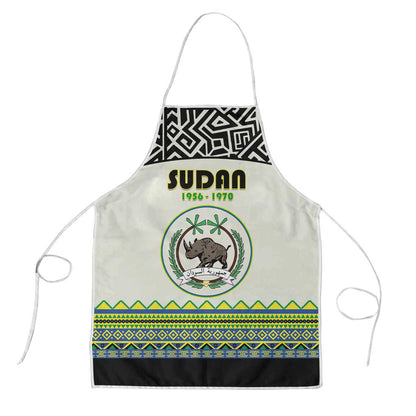 Sudan 1956-1970 Apron With African Pattern