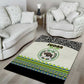 Sudan Area Rug Coat Of Arms 1956-1970 With African Pattern - African Pride