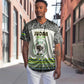 Personalized Sudan Baseball Jersey Coat Of Arms 1956-1970 With African Pattern - African Pride