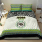 Sudan Bedding Set Coat Of Arms 1956-1970 With African Pattern - African Pride