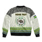 Personalized Sudan Bomber Jacket Coat Of Arms 1956-1970 With African Pattern - African Pride
