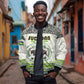 Personalized Sudan Bomber Jacket Coat Of Arms 1956-1970 With African Pattern - African Pride
