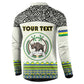 Personalized Sudan 1956-1970 Button Sweatshirt With African Pattern
