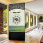 Personalized Sudan 1956-1970 Door Cover With African Pattern