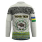 Personalized Sudan 1956-1970 Hockey Jersey With African Pattern