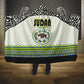 Sudan Hooded Blanket Coat Of Arms 1956-1970 With African Pattern - African Pride