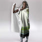 Sudan Hooded Blanket Coat Of Arms 1956-1970 With African Pattern - African Pride