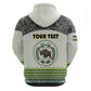 Personalized Sudan Hoodie Coat Of Arms 1956-1970 With African Pattern - African Pride