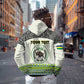 Personalized Sudan Hoodie Coat Of Arms 1956-1970 With African Pattern - African Pride