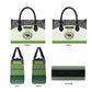 Sudan 1956-1970 Leather Bag With African Pattern