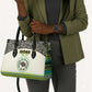 Sudan 1956-1970 Leather Bag With African Pattern