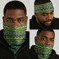 Sudan Neck Gaiter Coat Of Arms 1956-1970 With African Pattern - African Pride